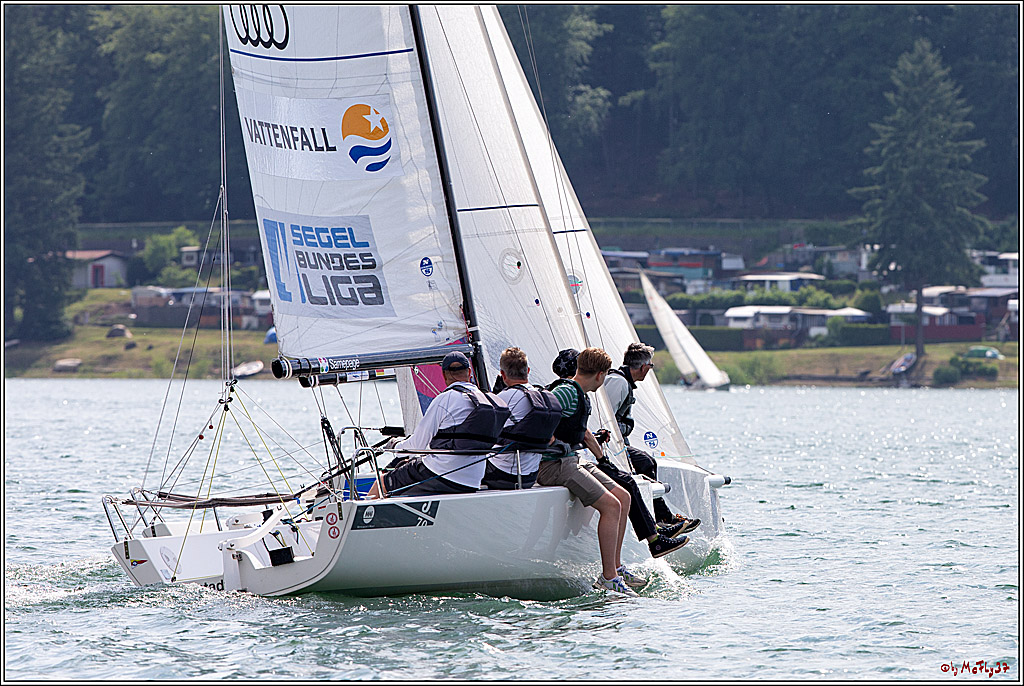 J70 - WOODLAND, 12.06.2021 Segelboot; Segeln; Woodland; Spinnaker; J70; Sorpesee; Sauerland